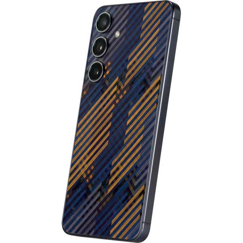 Retro Fall Pattern Galaxy S25 Skin